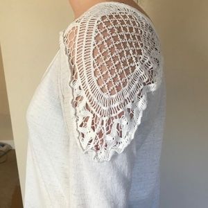 Urban Outfitters Pins and Needles Cream Shirt